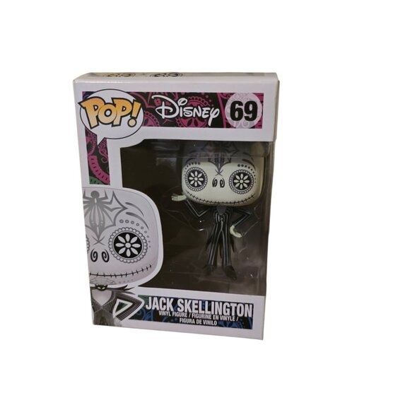 FUNKO POP DISNEY NBC JACK SKELLINGTON #69 DAY OF THE DEAD VINYL FIGURE In Stock - Picture 1 of 5